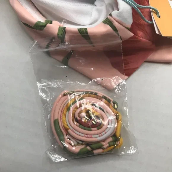 Kona Sol Women's Size Medium 8-10 One Piece Floral Swimsuit With Straps New - Picture 14 of 14